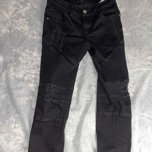 ZLZ Ripped Denim Jeans